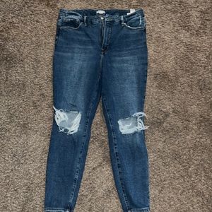 Good American jeans. Worn once. Size 16